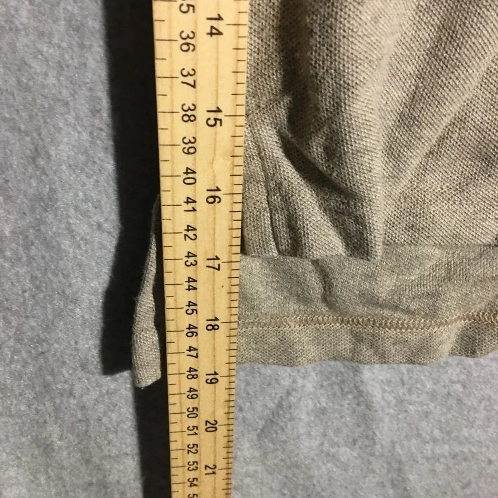Mens L.L. Bean Polo Sleeve Vintage Cotton Minimalist Casual Long Sleeve